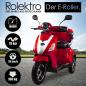 Preview: Rolektro E-Trike 25 V.3 red 60V 30AH lithium battery removeable