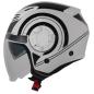 Preview: VITO Jet helmet Isola shiny white/black