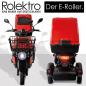 Preview: Rolektro E-Carrier 25 V3 Lithium Akku XXL Koffer