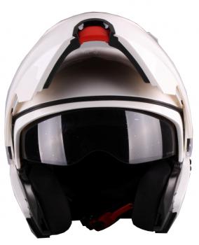 VITO flip-up helmet gloss white