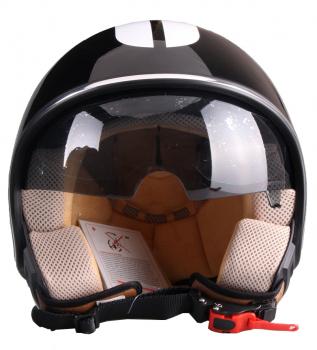 Jet helmet Vito special gloss black