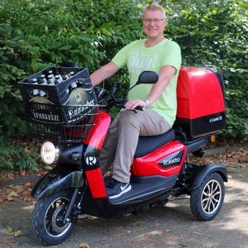 elektro2rad.de - Rolektro E-Carrier 25 Mobilitätshilfe mit 3 Rädern für  Senioren und Gehbehinderte - jetzt Neu bei Elektro2Rad