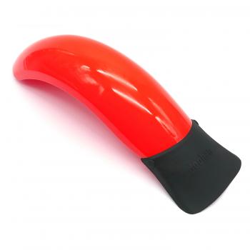 Mudguard front left red