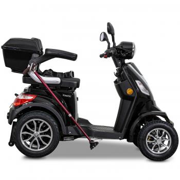 und Rädern Rolektro für E-Quad V3 schwarz Senioren - - Mobilitätshilfe 25 jetzt mit elektro2rad.de Elektro2Rad - Neu bei 4 Gehbehinderte
