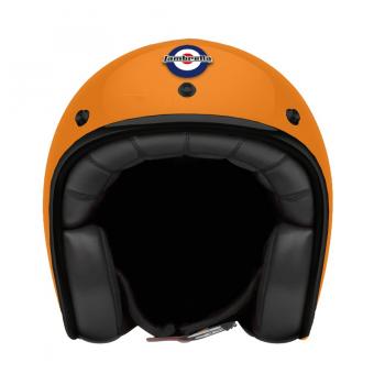 Lambretta helmet - open face orange L