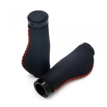 Grips black/red for e-scooters