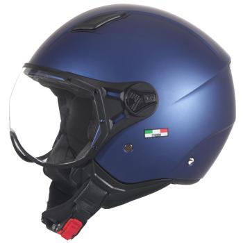 Jet Helm Vito Moda matt blau