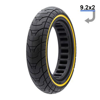 Solid tire yellow 9,2x2