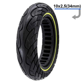 Solid tire neon 10x2,5 (34mm)