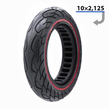 Solid tire red 10x2,125