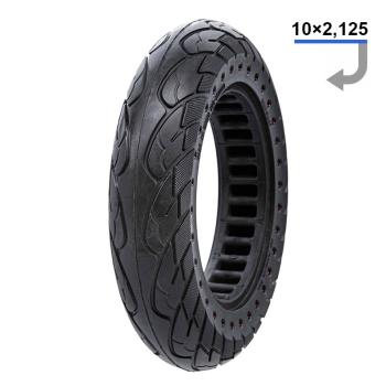 Solid tire red dots 10x2,125