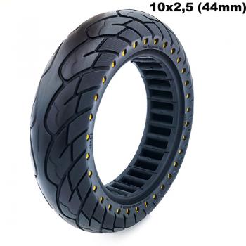 Solid tire yellow dots 10x2.5 Ninebot Max G30