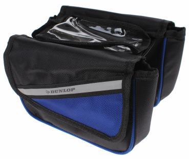 Dunlop frame bag black/blue