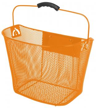 Ventura bicycle basket 22 liters orange