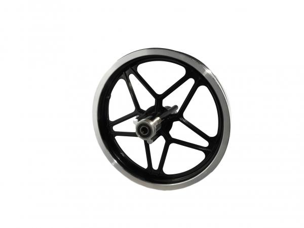 Rear rim for freewheel black