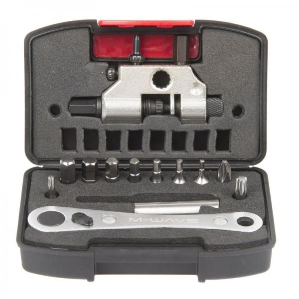 M-WAVE RATCHET WRENCH AND CHAIN ​​TOOL BOX