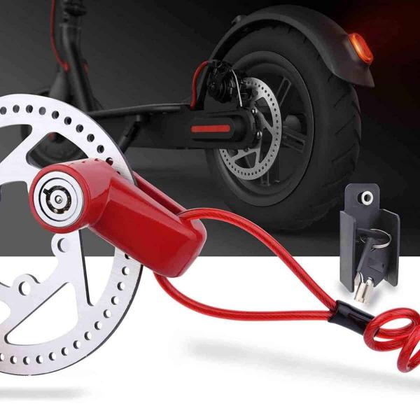 Brake disc lock for e-scooters