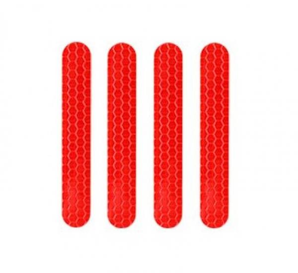 Reflektierende Aufkleber rot Ninebot Max G30D