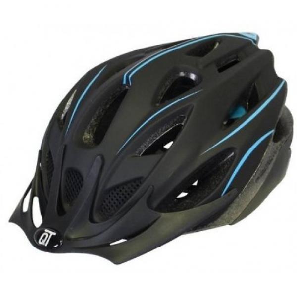 Cycle Tech unisex-bicycle helmet fusemat black/blue